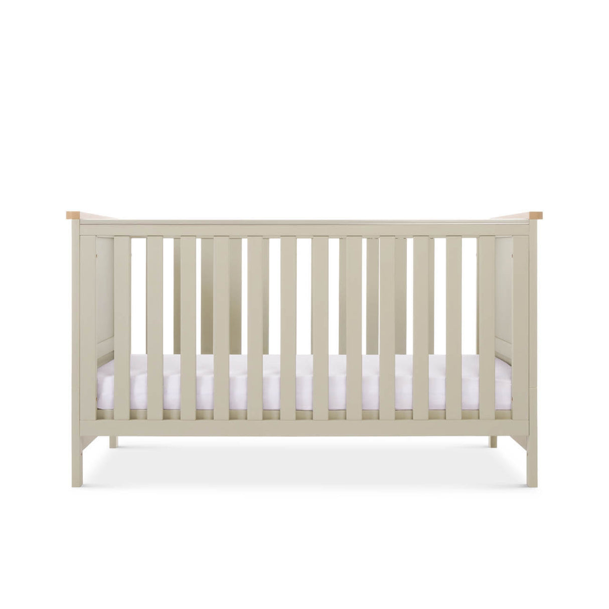 Tutti Bambini Misha Cot Bed - Mushroom & Golden Oak