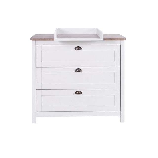 Tutti Bambini Verona Chest Changer - White / Oak