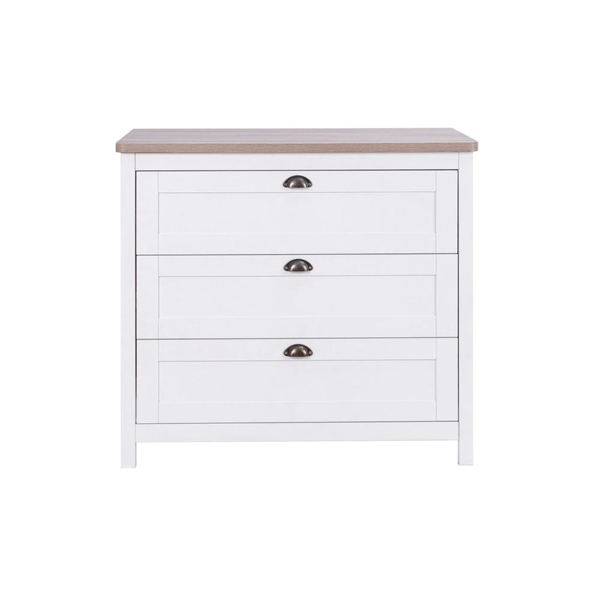 Tutti Bambini Verona Chest Changer - White / Oak