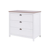 Tutti Bambini Verona Chest Changer - White / Oak