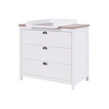 Tutti Bambini Verona Chest Changer - White / Oak