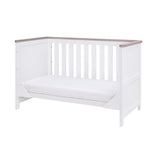 Tutti Bambini Verona Cot Bed - White / Oak