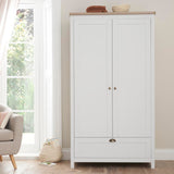 Tutti Bambini Verona Wardrobe - White / Oak