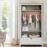 Tutti Bambini Verona Wardrobe - White / Oak