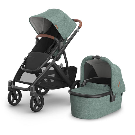 UPPAbaby VISTA V3 Travel System with BeSafe Go Beyond Car Seat and ISOFIX Base - Gwen