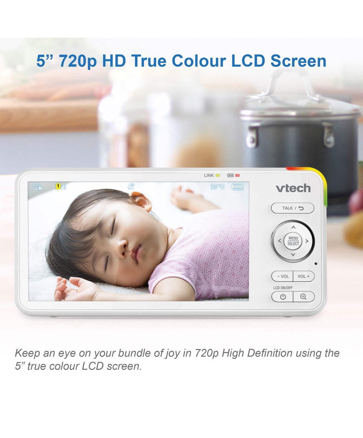 VTech RM5766HD Smart HD Video Baby Monitor