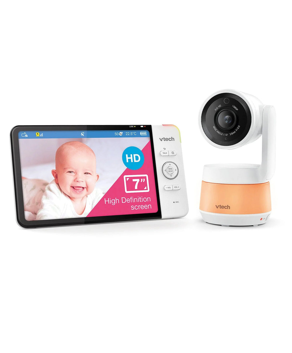 VTech RM7767HD 7" Smart Wi-Fi Video Baby Monitor