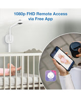 VTech RM7787HD 7″ Over-The-Crib  Smart HD Video Baby Monitor