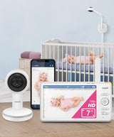 VTech RM7787HD 7″ Over-The-Crib  Smart HD Video Baby Monitor