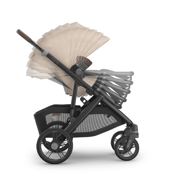 UPPAbaby Vista V3 Travel System Bundle with Cybex Cloud T Car Seat and ISOFIX Base - Liam