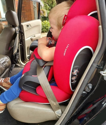 How to Remove the Seat, Pallas B2-Fix Car Seat