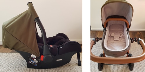 Ickle Bubba Stomp V4 All in One Travel System With Isofix Base